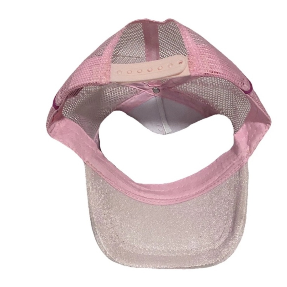 Juicy Couture Kids Mesh Pink Snap Back Hat NWT Brand New - Picture 5 of 6